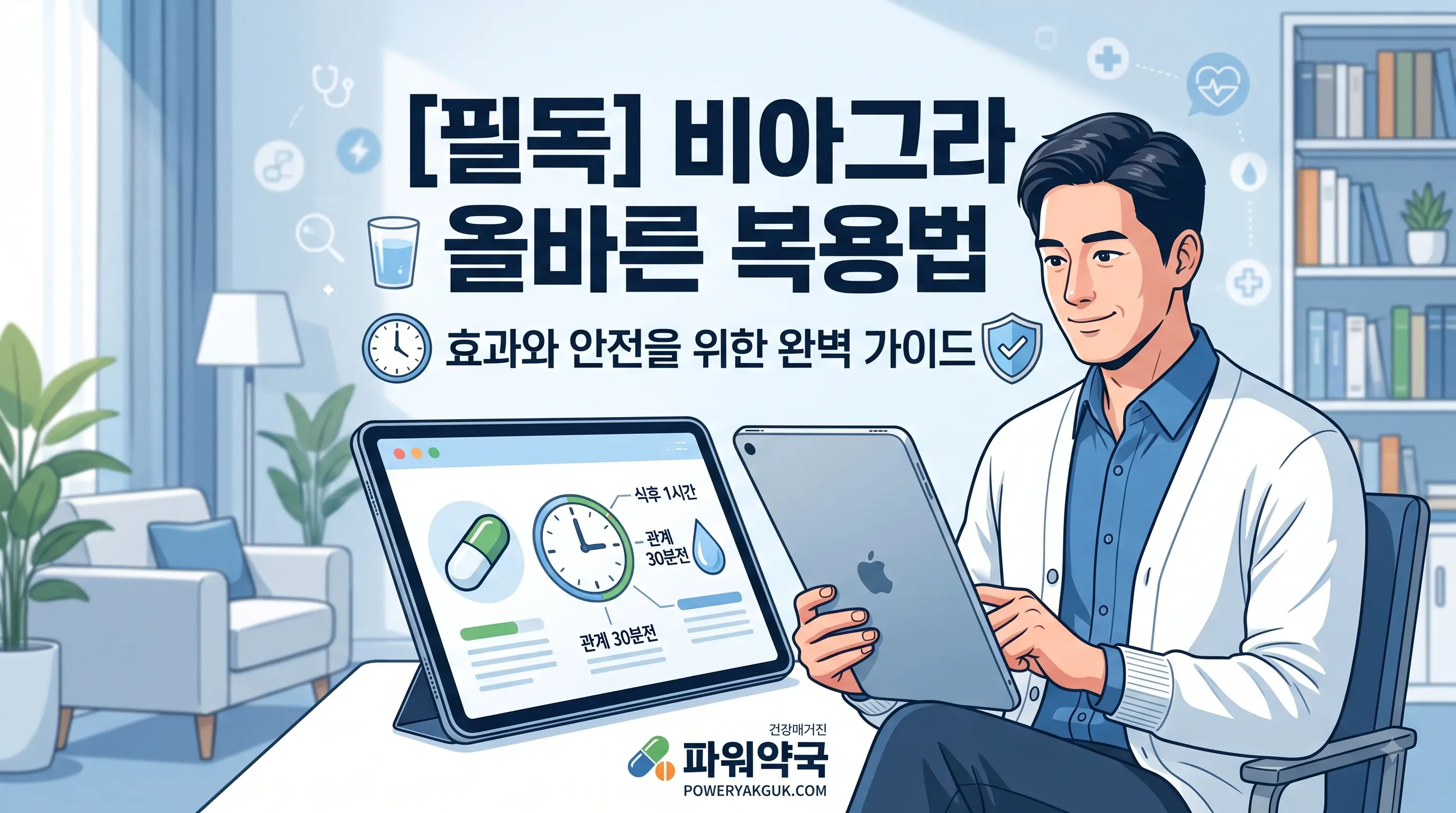 비아그라 복용법 가이드